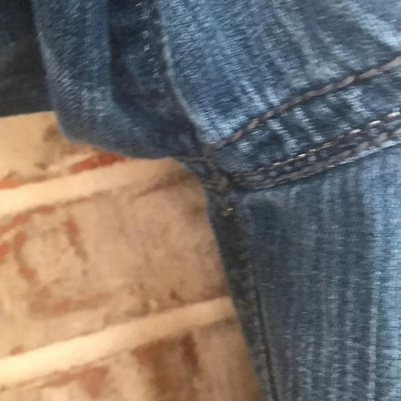 Seven7 Slim Boot Medium Wash Bling Denim Jeans - Picture 8 of 12